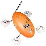 Zadro Shower Bug AM/FM Radio with Clock