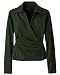 Surplice poplin blouse Image