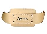 Leather Dipping Belt with Heavy Duty Steel Chains body building weight Dip Lifting Chain(Brown) viper