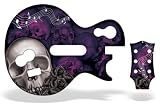 Guitar Hero 3 Faceplate Skin for Xbox 360 / PS3 - Skulls Purple