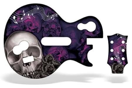 Guitar Hero 3 Skin for Nintendo Wii - Bone Collector Purple