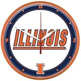 Illinois Fighting Illini Wall Clock
