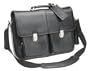 cdProjects LLSM Small Leather Laptop Case Holds Laptop and Accessories