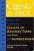 Book Cheng & Tsui English-Chinese Lexicon of Business Terms (with Pinyin)