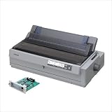 EPSON インパクトプリンター 24ピン 136桁 6枚複写(オリジナル+5枚) 英数360字/秒 NIC対応 連続紙トラクタ2基 スーパーマルチウェイ VP-1900N インパクト