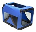 Hergestellt f&uuml;r DEMA Hundebox Katzenbox XXL blau 91,4x63,5x63,5cm