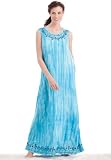 Jessica London Plus Size Embroidered tie dye lounger by Dreams & Co 4111LiLiILL. SL160 Jessica London Plus Size Embroidered tie dye lounger by Dreams & Co