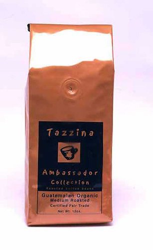 Tazzina Ambassador Guatemalan Fair Trade Certified Whole Bean coffee, 12 oz vacuum sealed... by Pacific Espresso