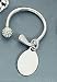 BENT GOLF CLUB KEY CHAIN WITH TAG - BENT GOLF CLUB KEY CHAIN & TAG.