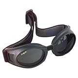 Pacific Coast Sunglasses 7600 AIRFOIL INTERCHANGEABLE Goggles Airfoil 7600 BLK SMK,CLR,LT BLU & BRWN LENS - 7600
