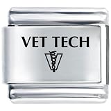 Image of Vet Tech Italian Charms Bracelet Link