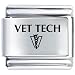Vet Tech Italian Charms Bracelet Link