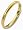 2.5mm traditional gold wedding band ring (18K Gold)