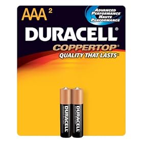 Duracell CopperTop MN 2400 - Battery 2 x AAA alkaline