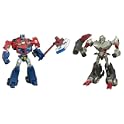 Transformers Animated Optimus Prime vs. Megatron with The Battle Begins DVD