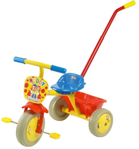 Childrens Toyshop  Toys : Noddy Trike with Detachable Parent Handle