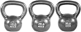 Russian Premier Kettlebell Set: 15lb, 25lb, 35lb