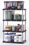 Rubbermaid 38-by-24-Inch Four Shelf Shelving Unit #7107-00