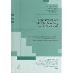 Begutachtung und rechtliche Bewertung von EDV-Mängeln (Taschenbuch)