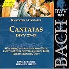 Bach Cantatas, BWV 27-29 by Philippe Huttenlocher, Walter Heldwein, Johann Sebastian Bach, Helmuth Rilling, and Stuttgart Bach Collegium