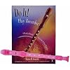 Recorder Pack: Yamaha Pink Soprano Recorder with Do It! Play Recorder! Book & CD