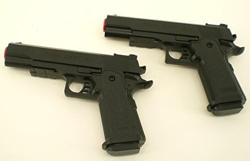 High Quality Dart Colt 45 MM Gun Pistol Set with Soft Foam Darts 2 Pack [Toy]
