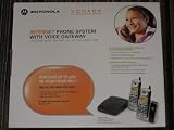 Motorola internet phone system with voice gateway Vonage MD751 + MD71 +Broadband Gateway