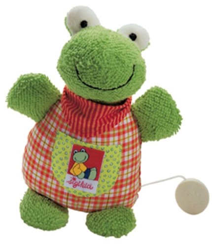 Childrens Toyshop  Spielwaren : sigikid 47578 - Spieluhr Flip Flap Frog klein
