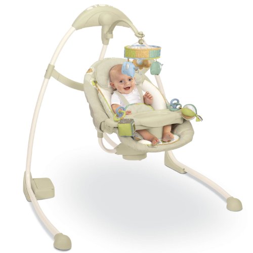 Buy Low Price KIDS II Bright Starts Kashmir Ingenuity Full Size Swing B003QP31RK