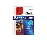 HD:P Glossy Color Laser Paper, 96 Bright, 32 lb., 8 1/2" x 11"