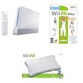 Nintendo Wii Console w/ Wii Balance Board and Wii Fit Plus Game Bundle