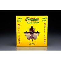 Christies Maple Farm 100% Pure Maple Sugar Candy, 16 Pc Box, 4 Oz