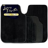 Review Streetwize  / Car, 4x4, MPV Luxury Deep Pile Carpet Mat Set - 4pce Black