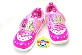 スイートプリキュア 子供 キッズ 女児 キャラクター スニーカー ベルクロ C-515 ピンク 17