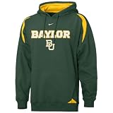 Nike Baylor Bears Green Pass Rush Hoody Sweatshirt