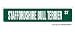 terrier42 - STAFFORDSHIRE BULL TERRIER Street Sign collectable dog lover