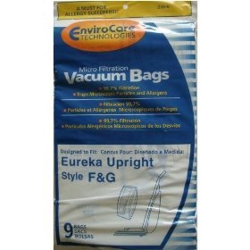 Vacuum Bags Eureka Upright Style F & G