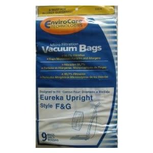 Type F and G Eureka Vacuum Cleaner Replacement Bag (9 Pack)