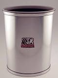 University of Alabama Wastebasket with Logo