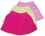 Little Girls' Tiered Knit Skirt with Rhinestone Heart