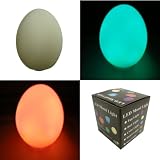 PK Green Colour Changing LED Egg Shaped Lamp