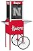 Nebraska Huskers College Popcorn Machine With Cart
