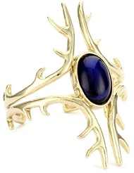 House of Harlow 1960 14k Gold-Plated Cabochon Long Antler Cuff Bracelet