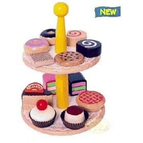 VOILA Cake Stand (Wood)