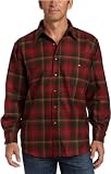 Pendleton Men's Long-Sleeve Trail Shirt With Elbow Patch,Maple Leaf Tartan,Medium