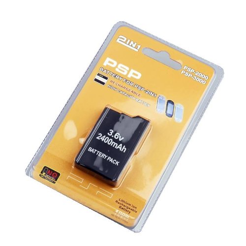 2400mAh Li-ion Battery PSP Slim 2000 3000