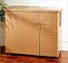 Sewing Machine Cabinet (Pine) (31.25"H x 35"W x 19"D closed)
