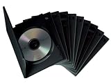 Electronics : CE slimline DVD case with 1 disk and 1 book capacity, PACK of 10