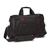 OGIO Director Messenger Bag, Black/Red