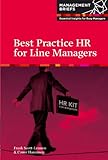 HR for line managers : best practice